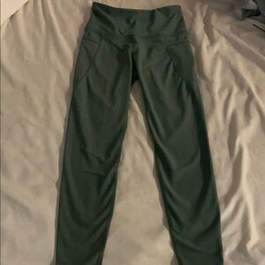 Green High-Waisted Leggings